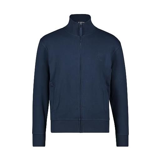 Siry Work felpa leggera be board art. 9114 100% cotone con tasche e zip intera m-l-xl-xxl-3xl (m-grafite)