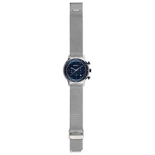 Zolohoni Orologio Digitale Uomo Acciaio Inox – Quadrato, Doppia Ora, Cronometro, Impermeabile 30m, Con Attrezzo Regolazione