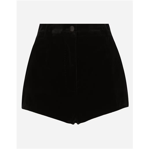 Dolce & Gabbana culotte tuxedo in velluto