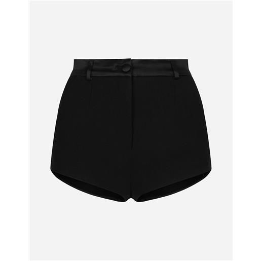 Dolce & Gabbana culotte tuxedo in lana stretch