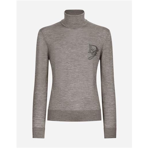 Dolce & Gabbana maglia collo alto in cashmere