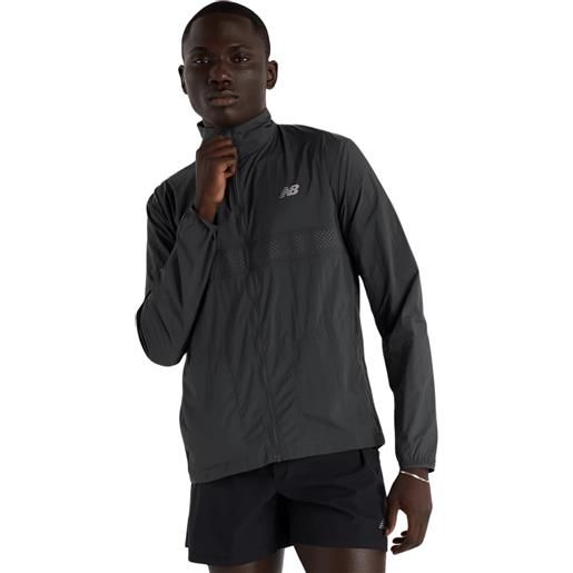 NEW BALANCE athletics reflective packable jacket giacca running uomo