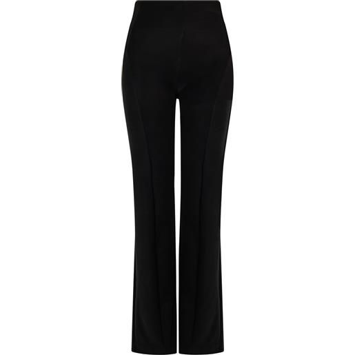 Freddy pantaloni wr. Up® super flare in similpelle lucida