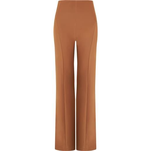Freddy pantaloni wr. Up® super flare in similpelle lucida