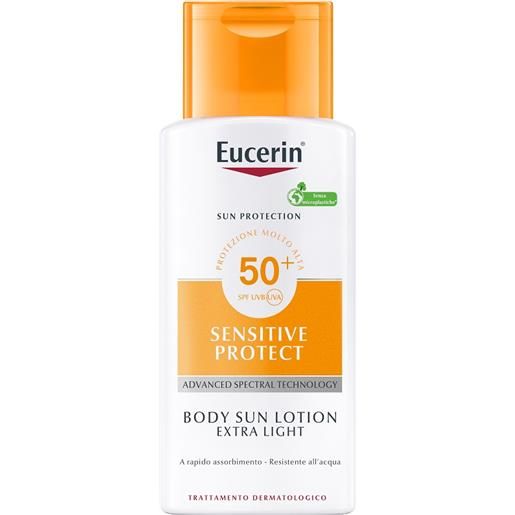 BEIERSDORF SPA eucerin sun lotion extra light - lozione solare corpo con protezione molto alta spf 50 - 150 ml