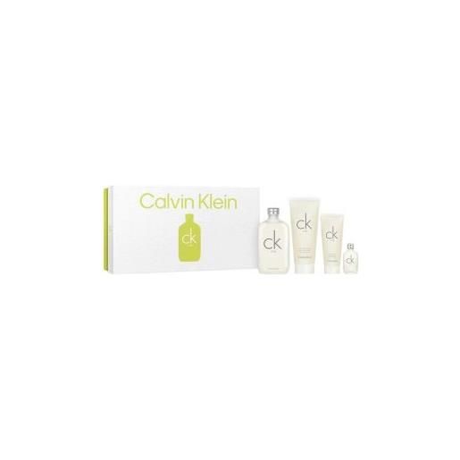 Calvin Klein ck one Calvin Klein cofanetto regalo 200 ml, body lotion 200ml + gel douche 100 ml + edt 15ml