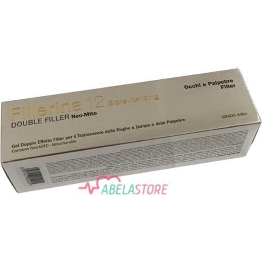 LABO INTERNATIONAL Srl fillerina 12 double filler neo mito occhi e palpebre biorevitalizing grado 4