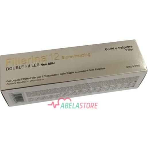 LABO INTERNATIONAL Srl fillerina 12 double filler neo mito occhi e palpebre biorevitalizing grado 3 gel doppio effetto filler