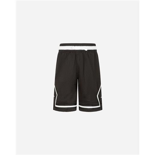 Nike jordan knit mesh diamond jr - pantaloncini - nero