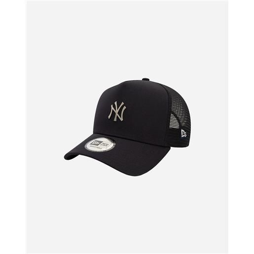 New era aframe metallic trucker - cappellino - blu navy
