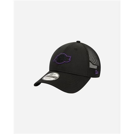 New era 9forty trucker lakers - cappellino - nero