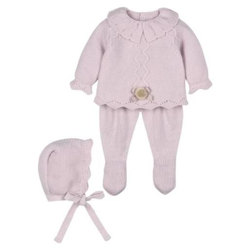 Mac Illusion completo nascita neonato in misto lana - emozione