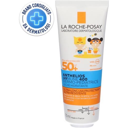 LA Roche Posay-Phas (L'Oreal) la roche-posay anthelios dermo-pediatrics latte idratante spf 50+ paperpack 75 ml crema