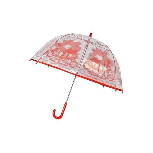 CYPBRANDS cyp brands pokemon ombrello bolla ombrello per ragazzi ragazzi ragazze trasparente, prodotto ufficiale, trasparente