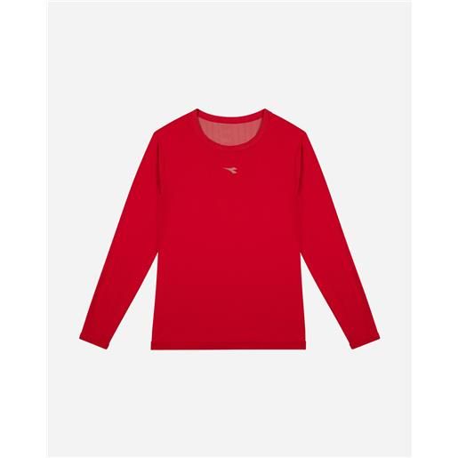 Diadora skin friendly m - t-shirt running - uomo - rosso
