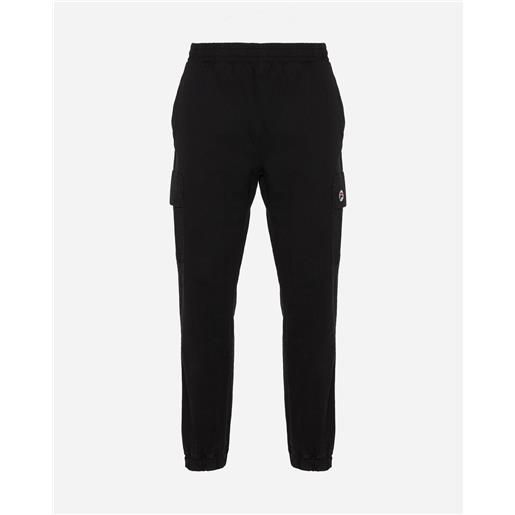 Fila small patch m - pantalone - uomo - nero