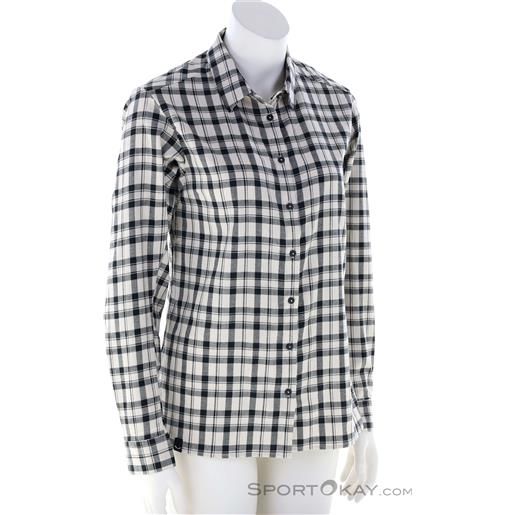 Salewa fanes flannel 5 pl ls donna camicia