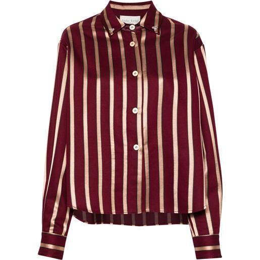 Forte Forte camicia a righe - rosso