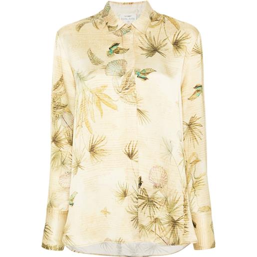 Forte Forte camicia con stampa - giallo