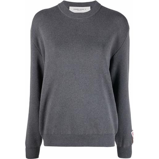 Golden Goose maglione girocollo dany - grigio