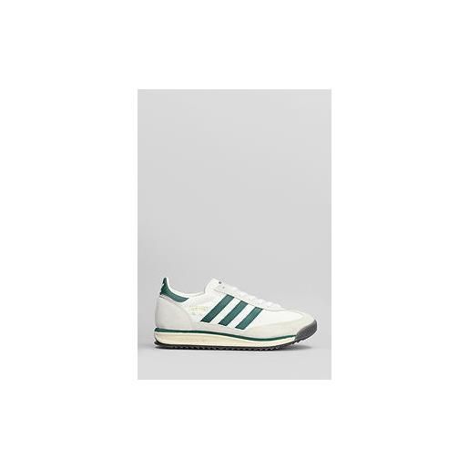 Adidas sneakers sl 72 rs in camoscio e tessuto bianco