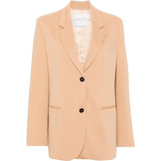 Forte Forte blazer monopetto - toni neutri