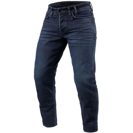 Rev'it jeans moto Rev'it ortes tf blu scuro nero slavato l34