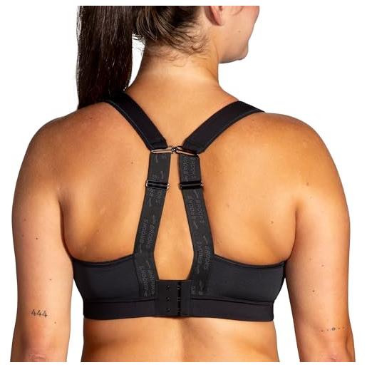 Brooks 350089001 drive convertible run bra 2.0 reggiseno sportivo donna black taglia 0381e