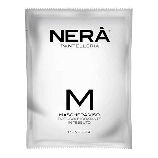 Nera' Pantelleria nera' maschera tessuto doposole