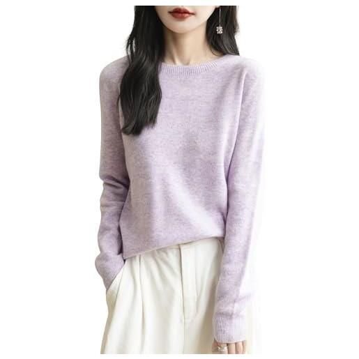 Maglione Donna 100% Lana Merino Australia - Collo Alto Senza Cuciture Demi - Foto 5