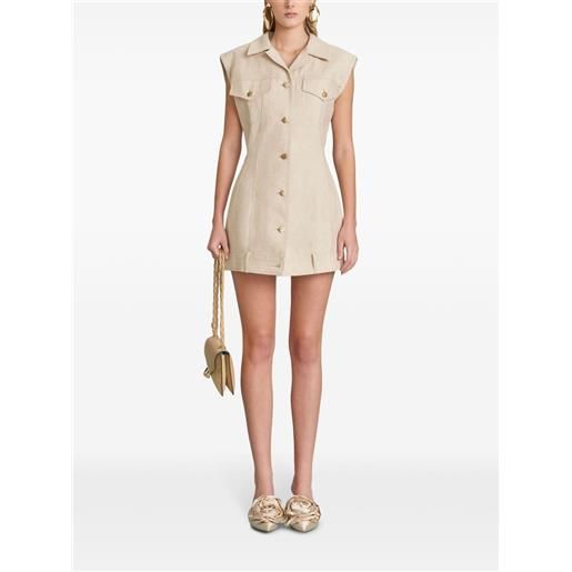 Cult Gaia abito corto tanith - toni neutri