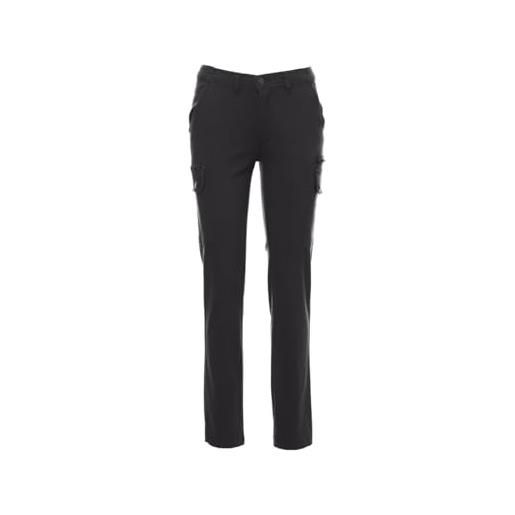 PAYPER forest lady stretch pantaloni elasticizzati da donna multistagione con tasconi, colore: antracite, taglia: 40