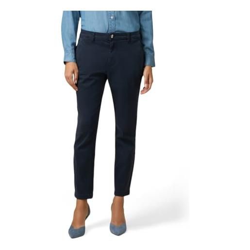 Oltre: pantaloni chino misto tencel blu. 48 stagione autunno inverno 2024