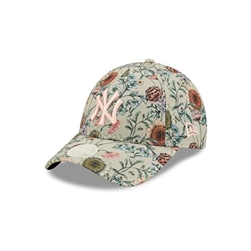 New Era york yankees mlb floral stone 9forty adjustable women cap - one-size