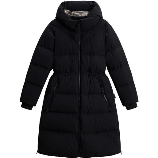 Woolrich parka trapuntato - nero