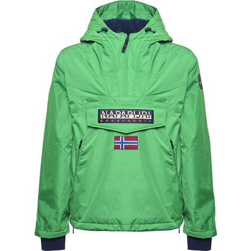 Napapijri giacca anorak rainforest next green kelly