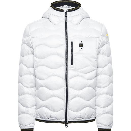 BLAUER piumino leggero ad onde wave