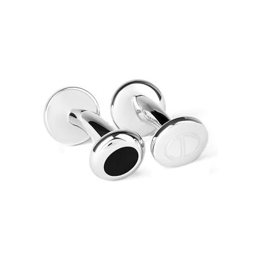 Gioielloro Gemelli Sposo Oro Bianco Gemelli Per Camicia Uomo