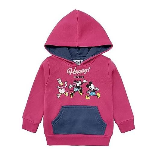 Disney Store felpa disney minnie mouse per bambina 4 anni con cappuccio a maniche lunghe 6227