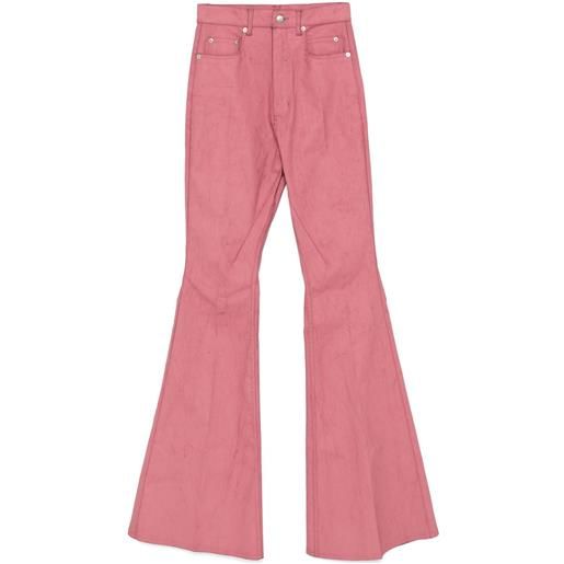 Rick Owens jeans bolan - rosso