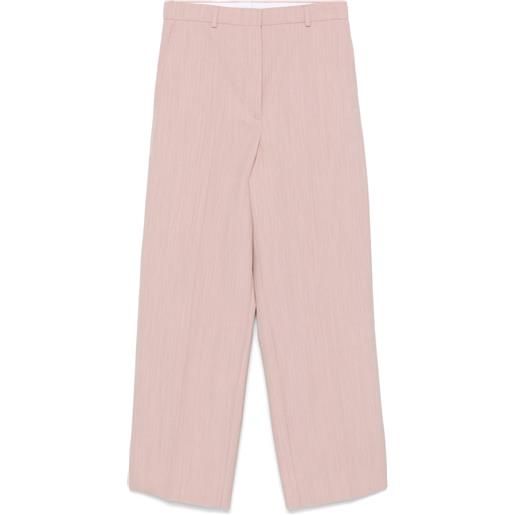 Stella McCartney jeans dritti a vita bassa - rosa