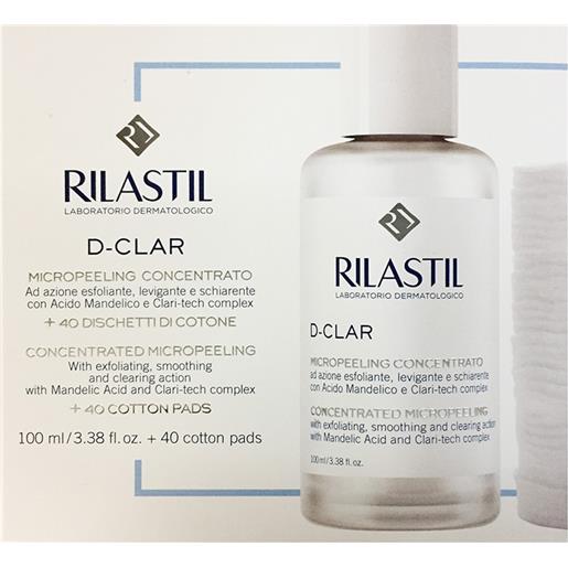 Rilastil linea d-clar trattamenti depigmentanti micropeeling concentrato 100 ml