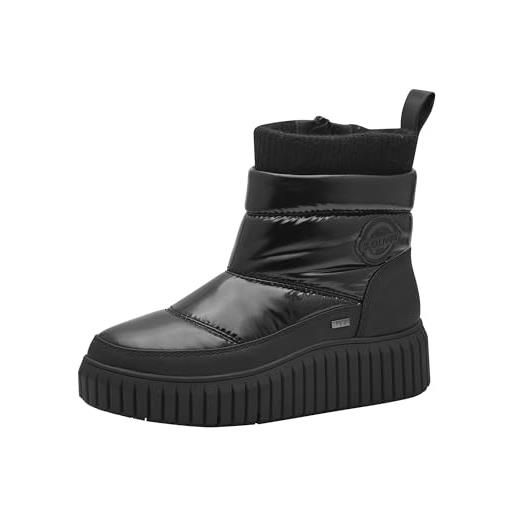 s.Oliver donna 5-26414-43, stivali da neve, nero, 39 eu