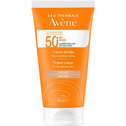 Eau Thermale Avene avene crema solare viso colorata spf50+ 50ml