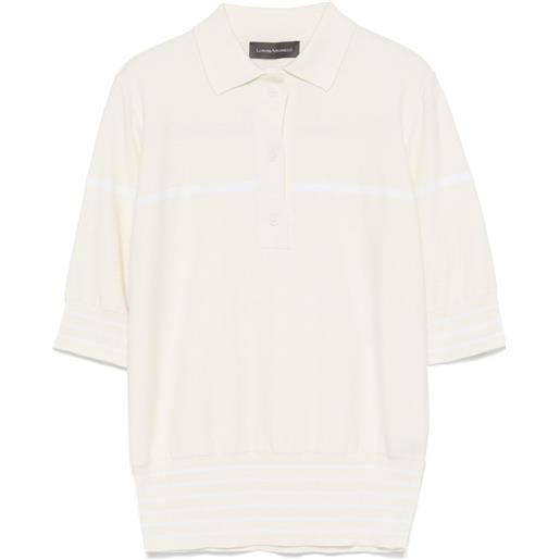 Lorena Antoniazzi polo - bianco