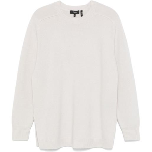 Theory maglione new karenia - bianco