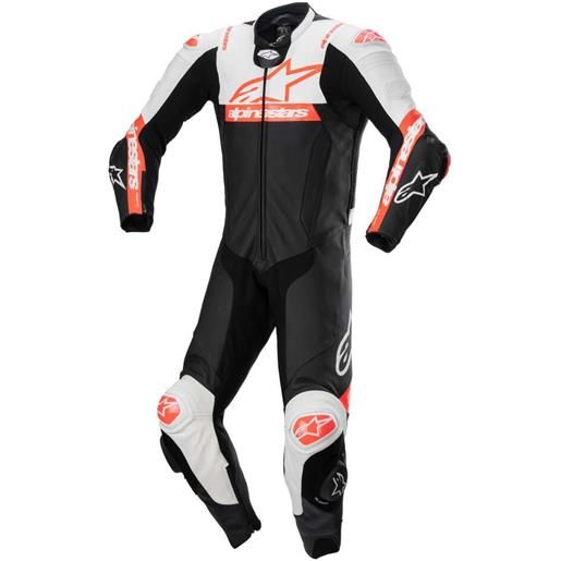 Alpinestars tuta moto intera Alpinestars missile v2 ward 1pc nero bianco