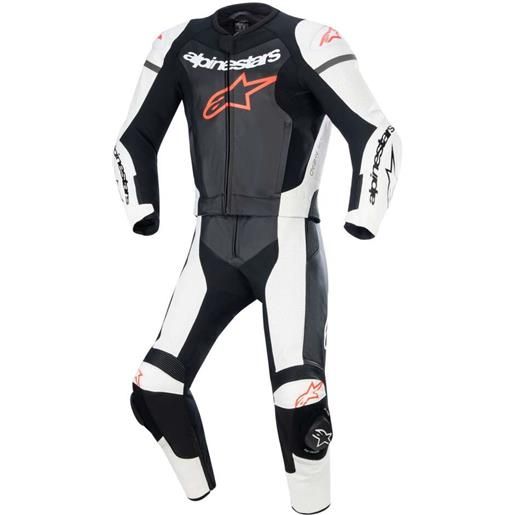 Alpinestars tuta moto divisibile Alpinestars gp force lurv 2pc nero bian