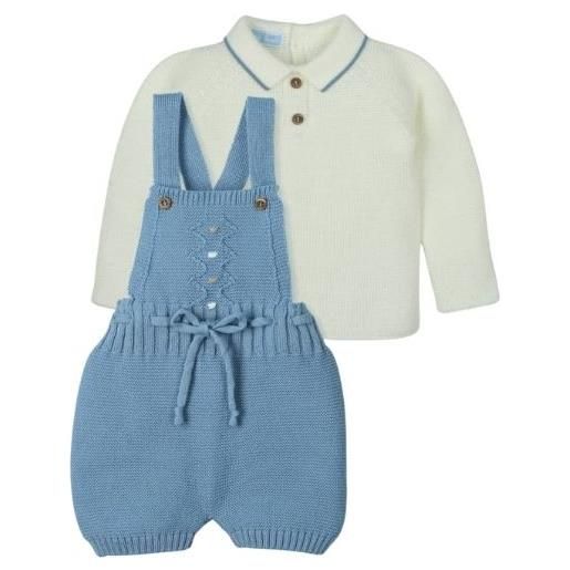 Mac Illusion pagliaccetto neonato invernale salopette e maglia misto lana