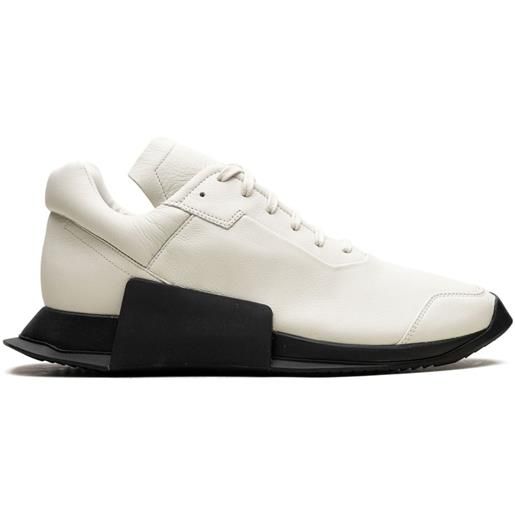 adidas sneakers level runner low 2 adidas x rick owens - bianco
